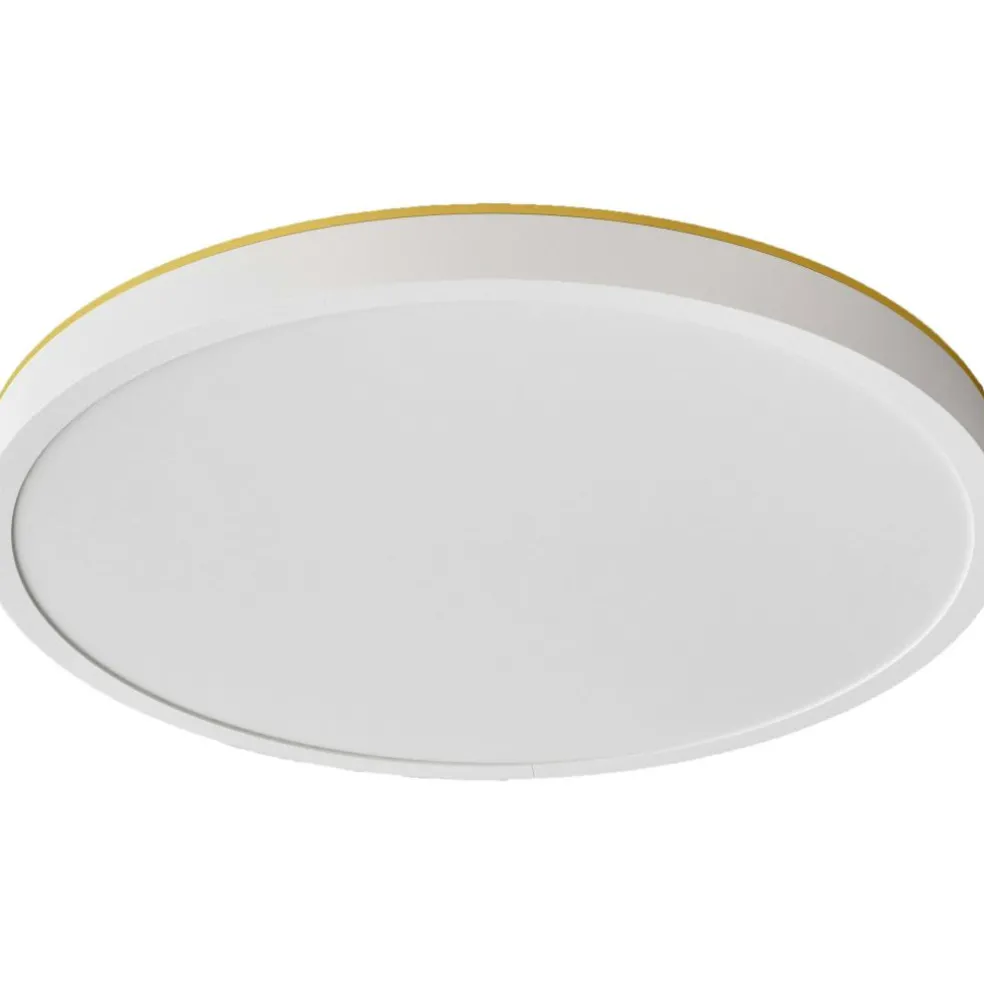 Plafon 20 Wall/Ceiling Lamp, Black / Brass