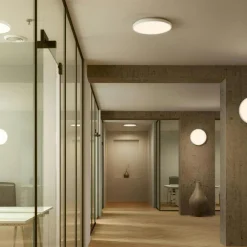 Plafon 20 Wall/Ceiling Lamp, Black / Brass