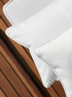 Plain Boat Cushion 40x45 cm, White