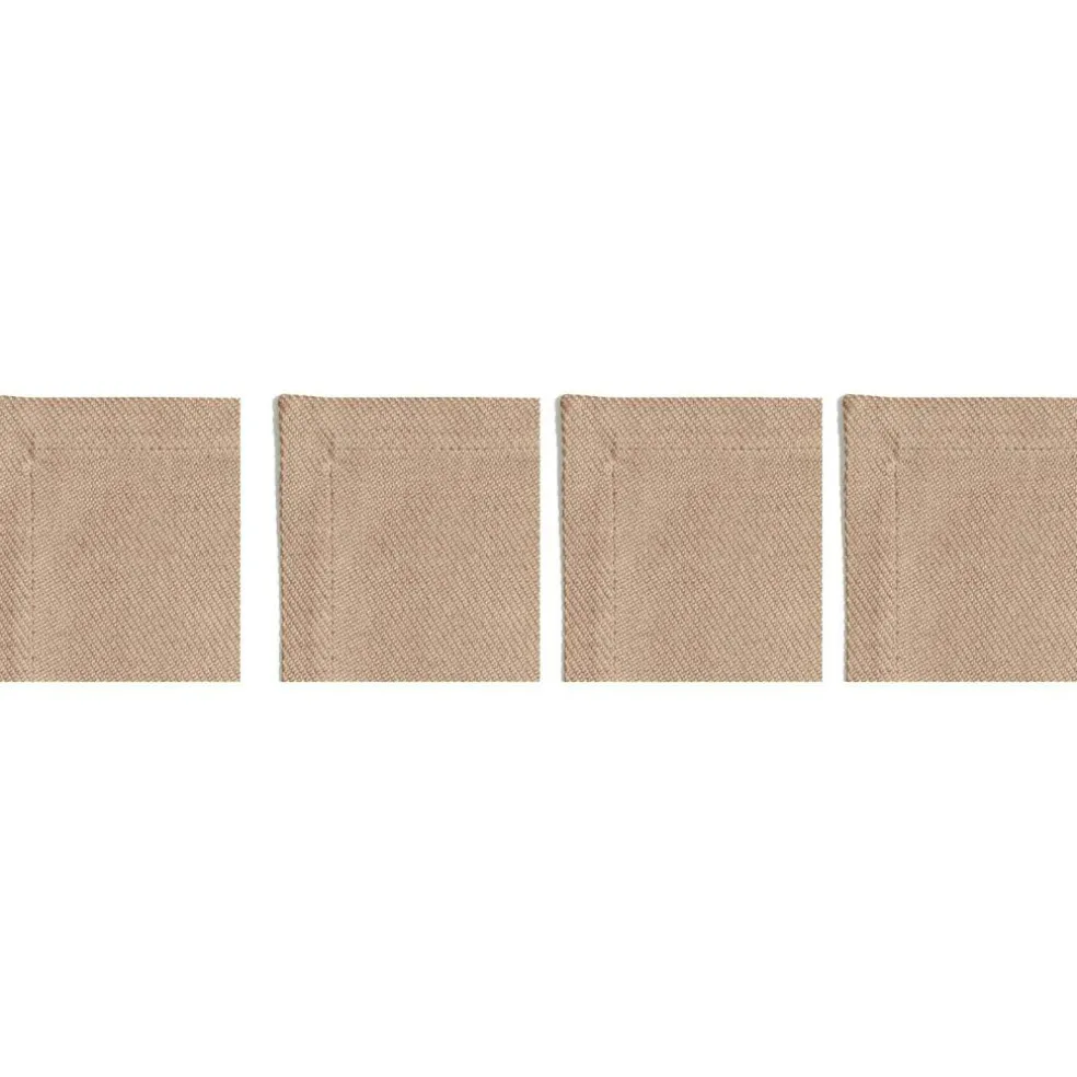 Plain Coasters 10x10 cm 4-pack, Grey