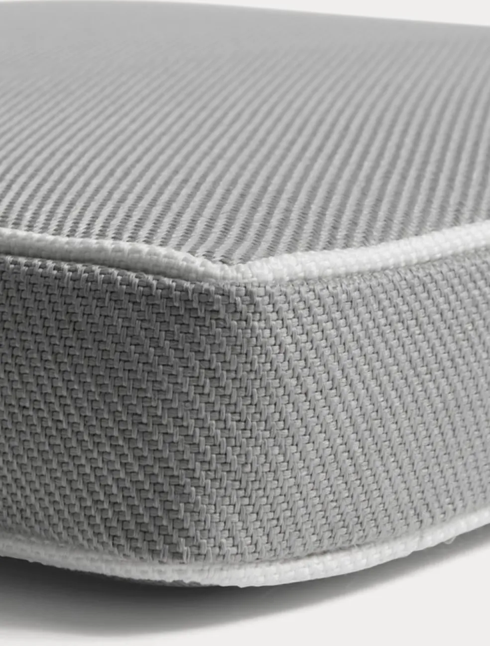 Plain Sunbed Cushion 50x186 cm, Grey