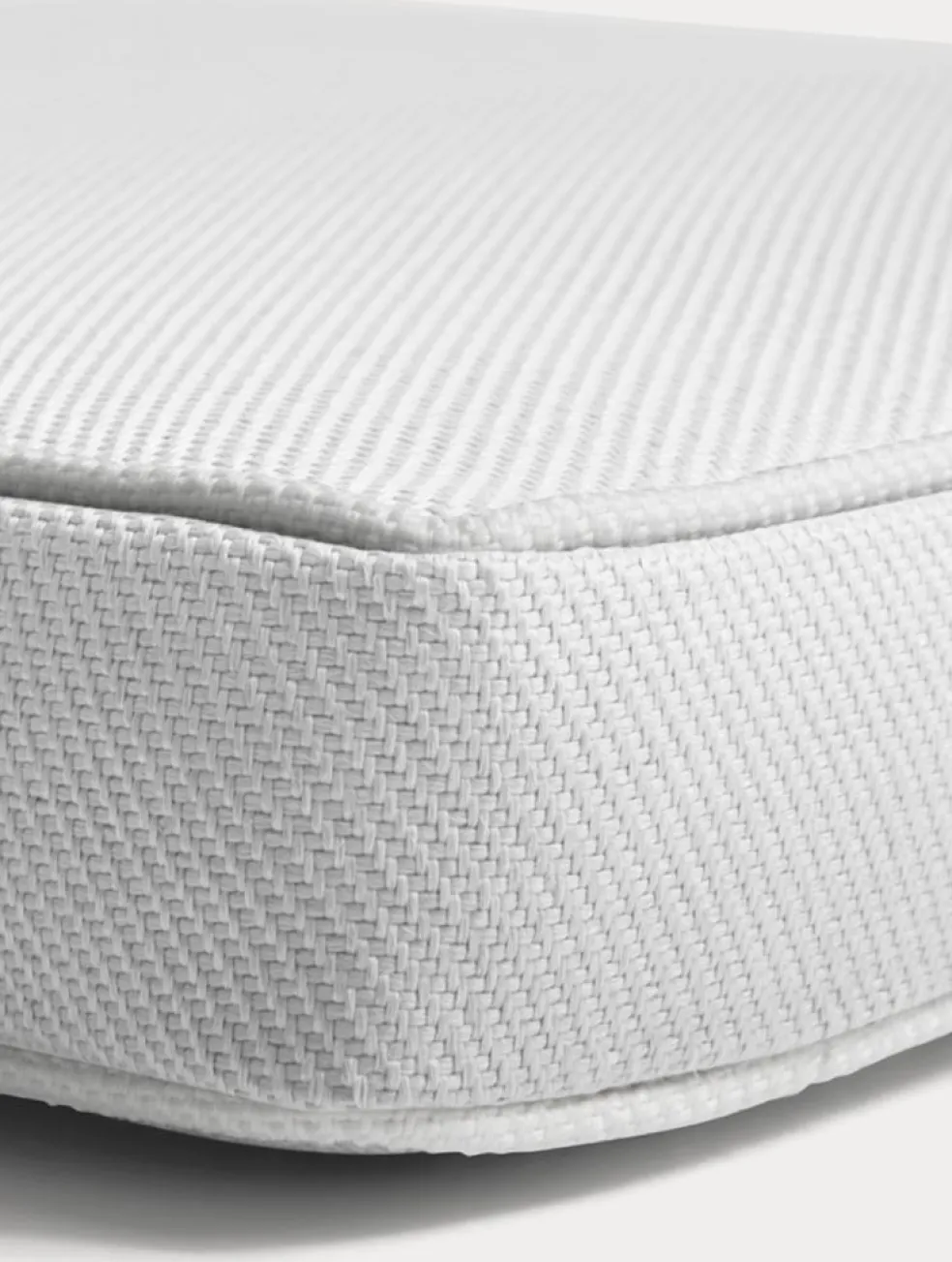 Plain Sunbed Cushion 50x186 cm, Grey