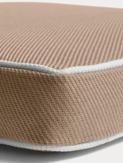 Plain Sunbed Cushion 50x186 cm, Grey