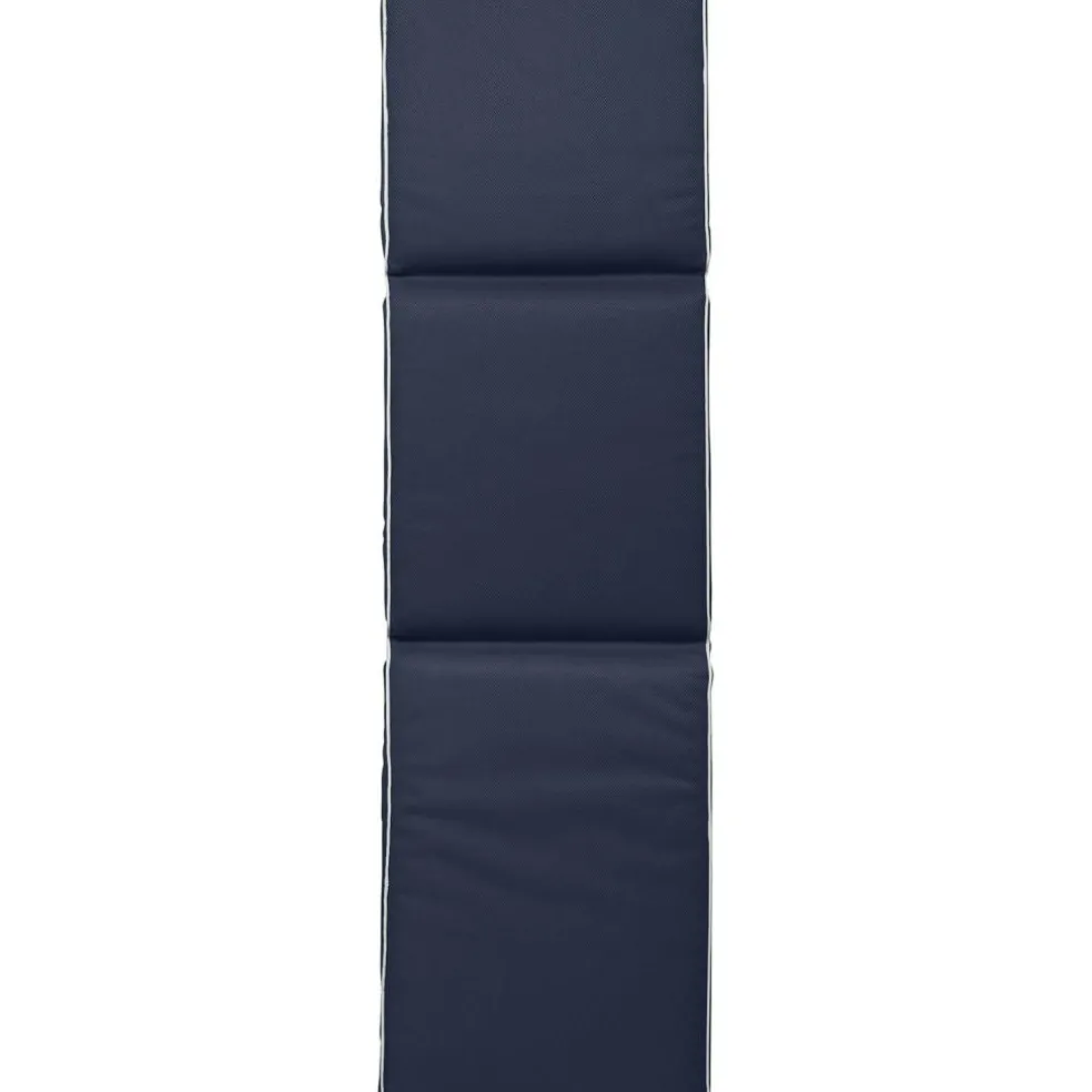 Plain Sunbed Cushion 50x186 cm, Grey