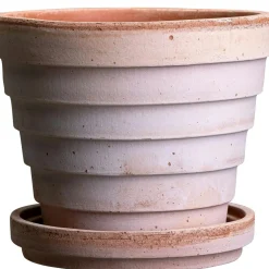 Planet Pot With Saucer Pink Ø25 cm