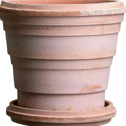 Planet Pot With Saucer Pink Ø25 cm