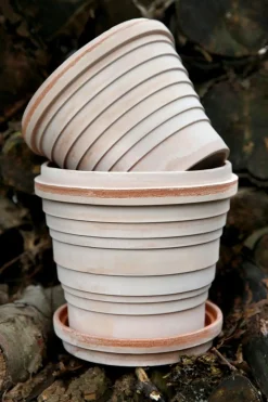 Planet Pot With Saucer Pink Ø25 cm