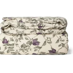 Plum Muslin Duvet Cover, 240x220 cm