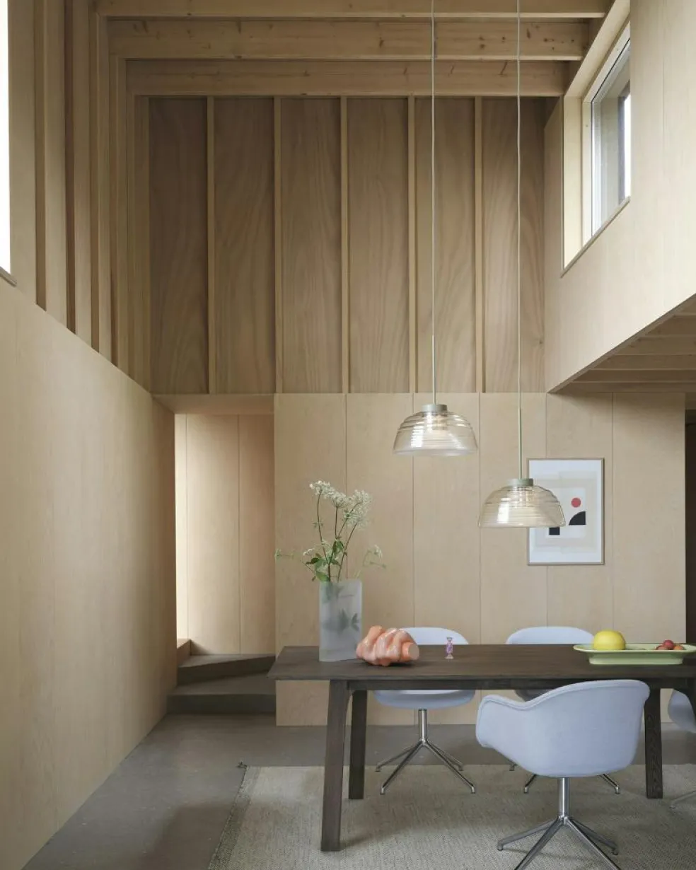 Ply Rug Recycled Polyester Off-white, 200x300 cm