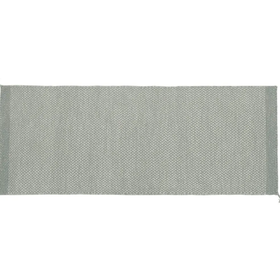 Ply Wool Rug 85x140 cm, Grey