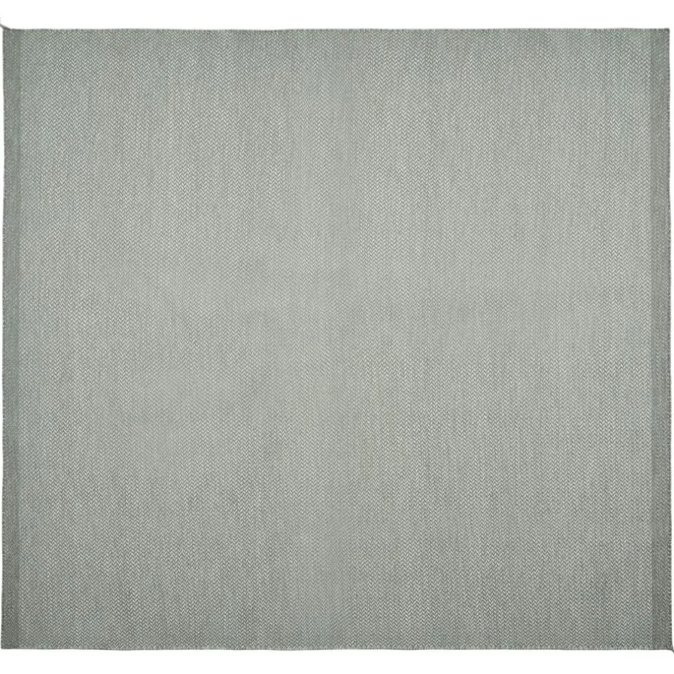 Ply Wool Rug 85x140 cm, Grey