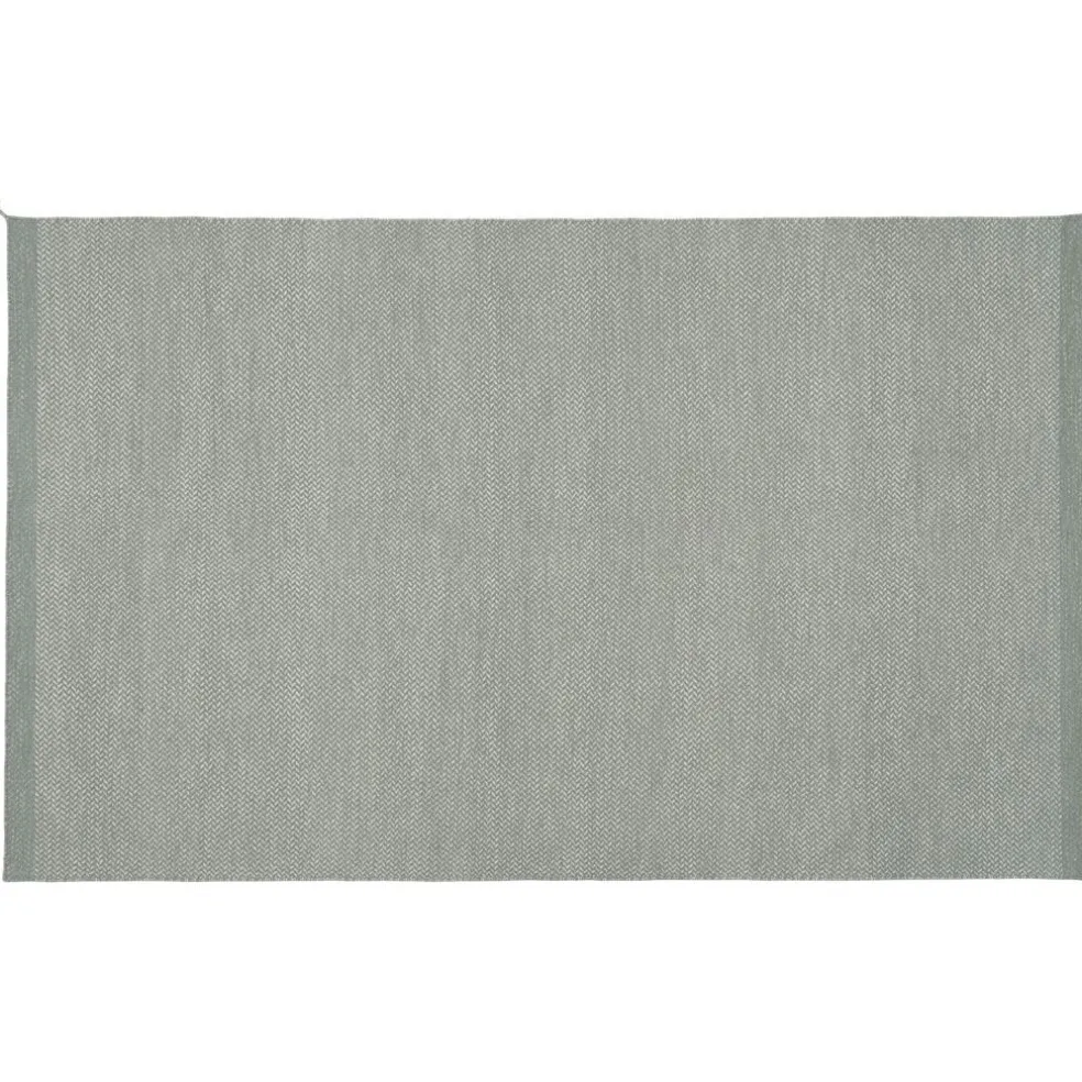 Ply Wool Rug 85x140 cm, Grey
