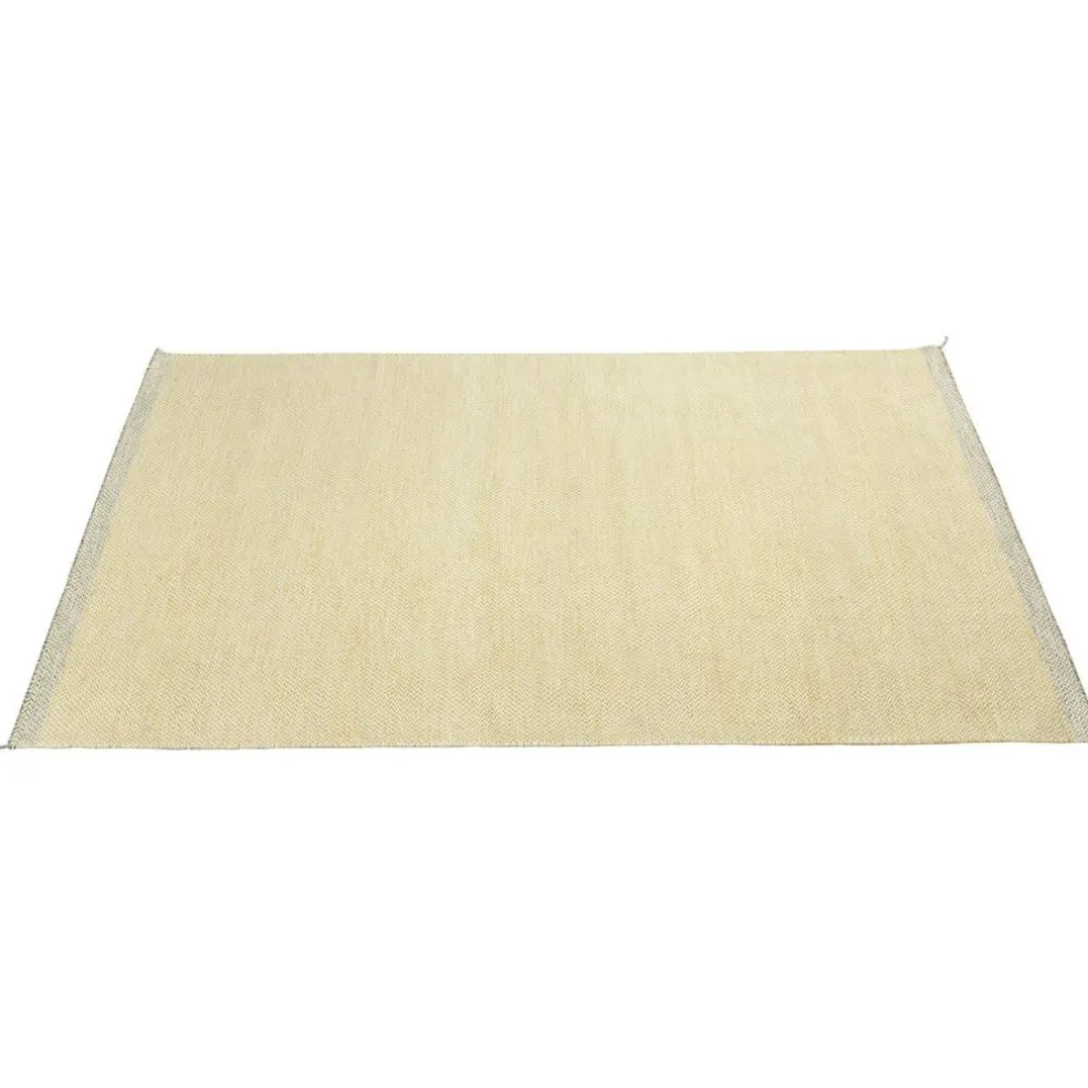 Ply Wool Rug 85x140 cm, Yellow