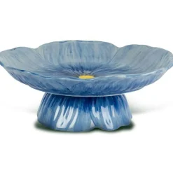 Poppy Cake Stand, Blue