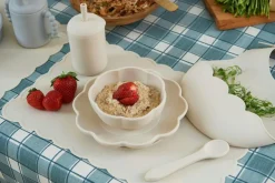 Poppy Table Mat 25x38 cm, Cream