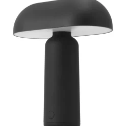 Porta Table Lamp Portable, Bright Red