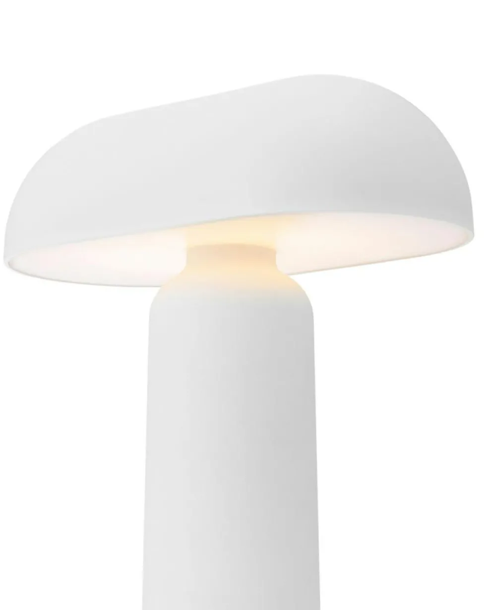 Porta Table Lamp Portable, Bright Red