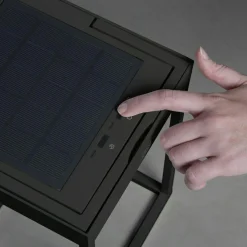 Portofino Table Lamp Portable, Black