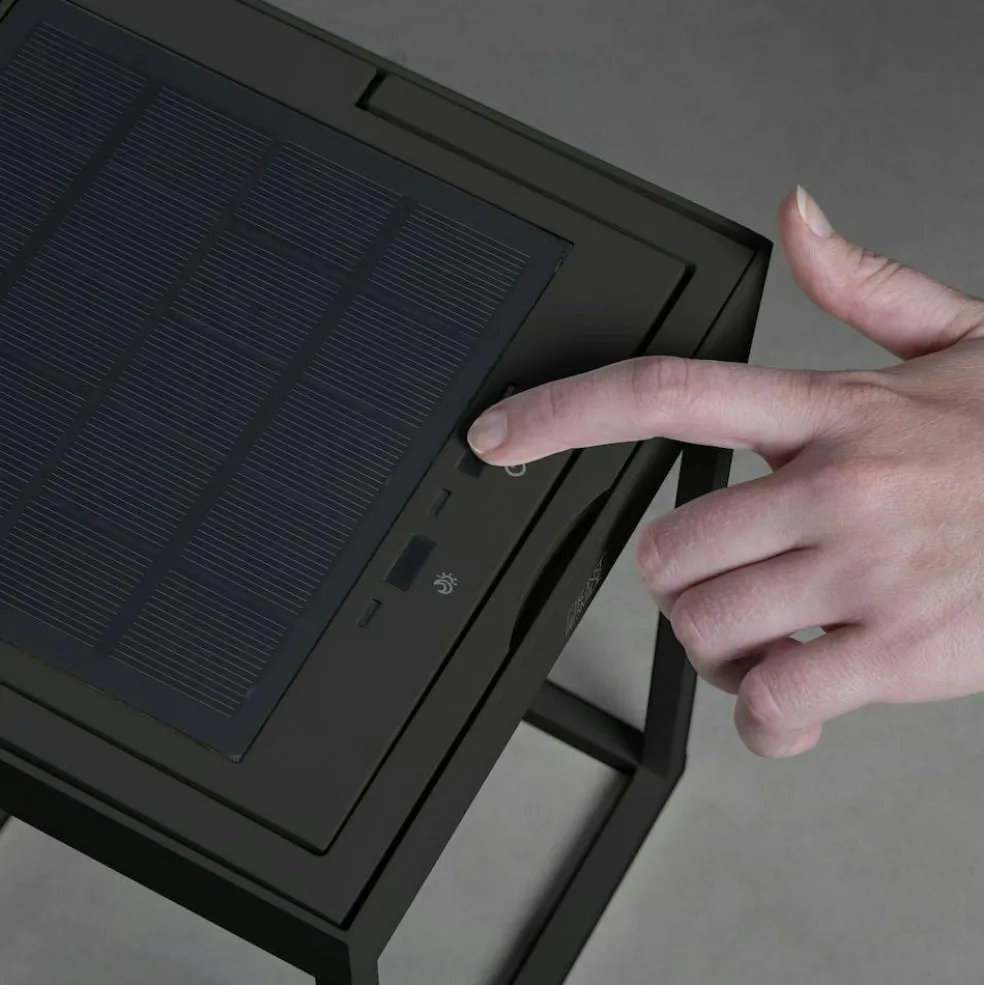 Portofino Table Lamp Portable, Black