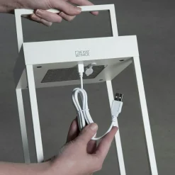 Portofino Table Lamp Portable, Black