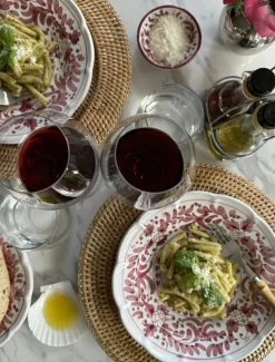 Positano Deep Plate 26 cm, Red