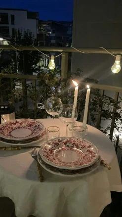 Positano Plate 26 cm, Blue