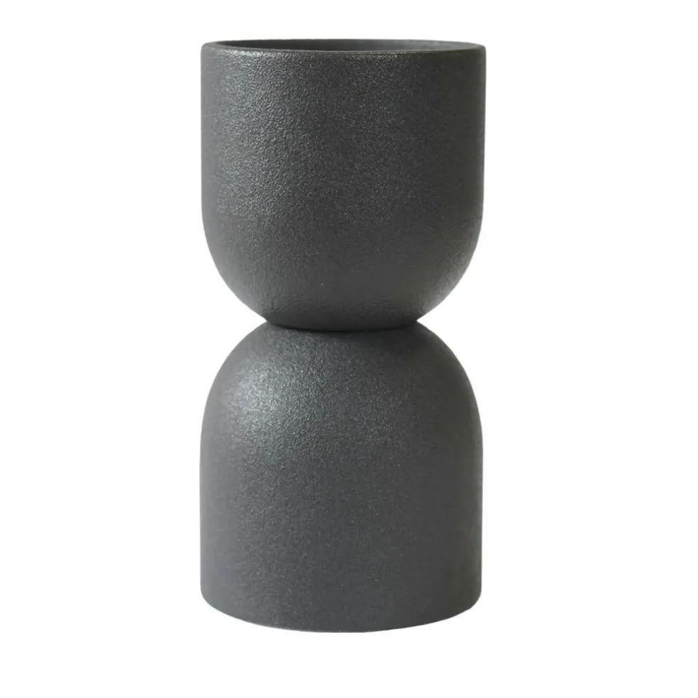 Post Candle Holder, Cast Iron