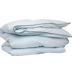 Powder EKO Duvet Cover 150x210 cm, Light Blue/Dark Blue