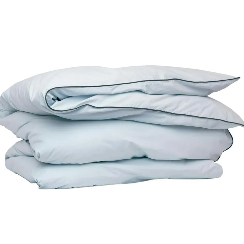 Powder EKO Duvet Cover 150x210 cm, Light Blue/Dark Blue