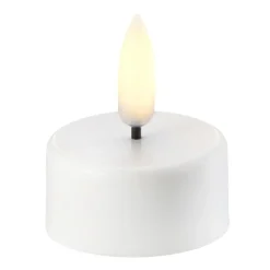 Premium Tealight Led (Remote Ready) Nordic White, 38 mm