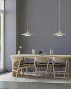 Primus V Pendant 47,5 cm, Sand / Brass