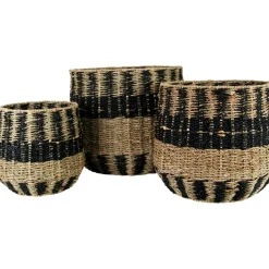 Prisa Basket 3-pack, Nature / Black