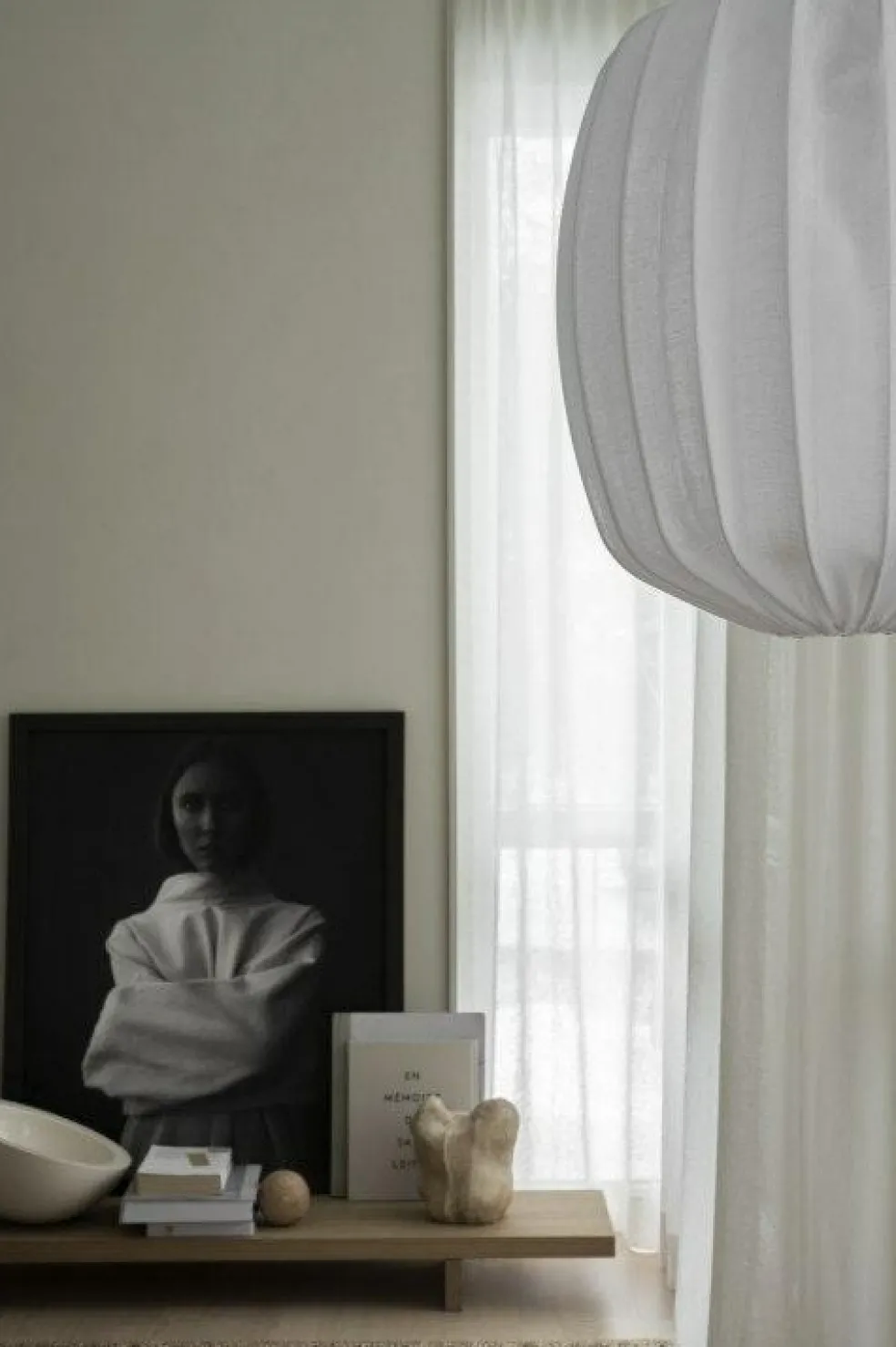 Prisma 45 Lampshade, Natural