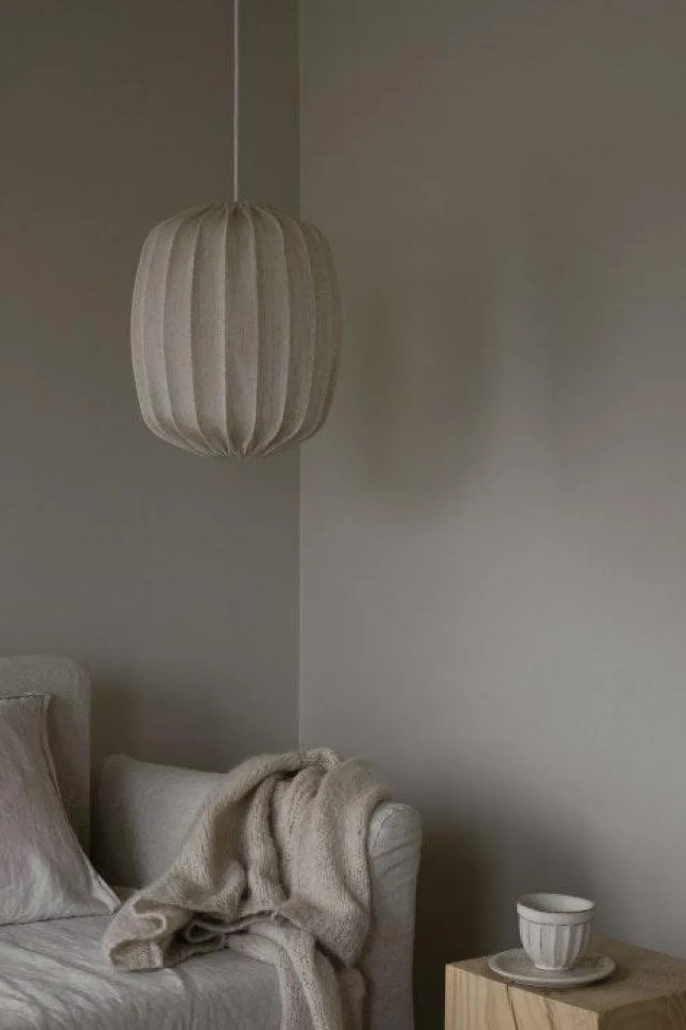 Prisma 45 Lampshade, Natural