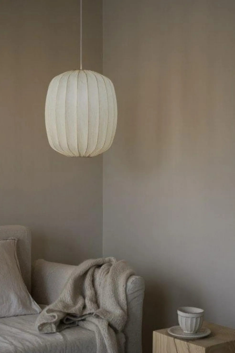 Prisma 45 Lampshade, Natural