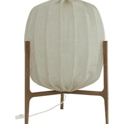 Prisma Floor Lamp, Oak / White