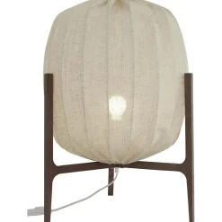 Prisma Floor Lamp, Oak / White