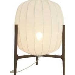 Prisma Floor Lamp, Oak / White