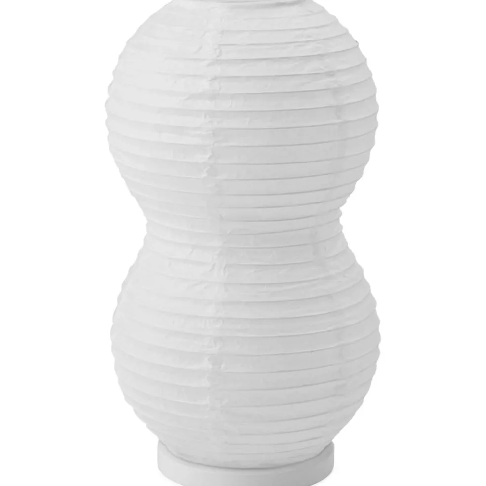 Puff Table Lamp Twist, White