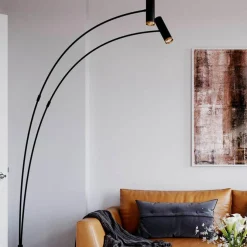 Puls 2 Floor Lamp, Matte Black