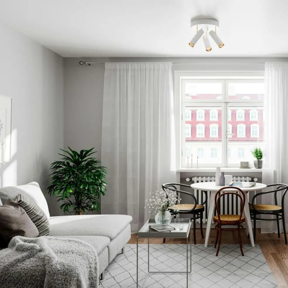 Puls 3 Wall Lamp, Matte White