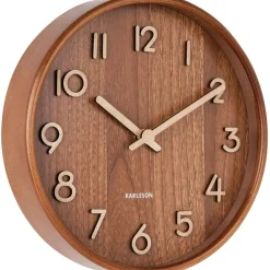 Pure Wall Clock S, Dark Lind