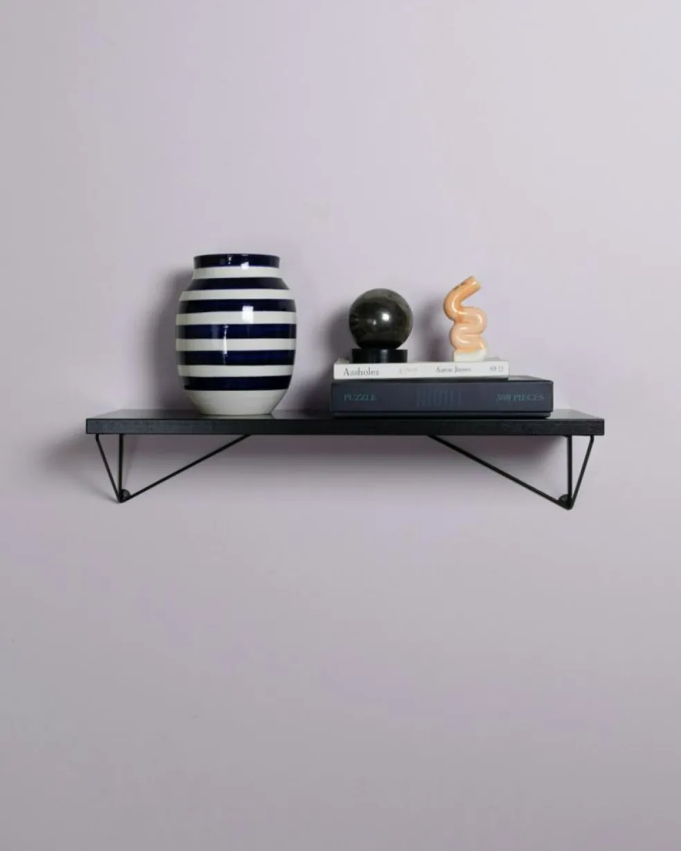 Pythagoras Shelf 80 cm, Oak