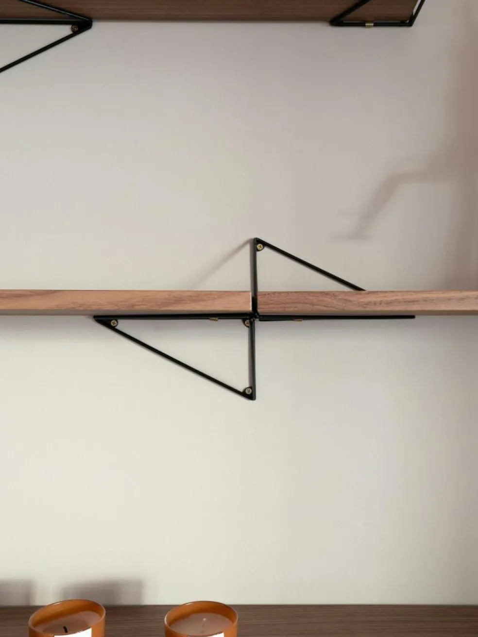 Pythagoras Shelf 80 cm, Oak