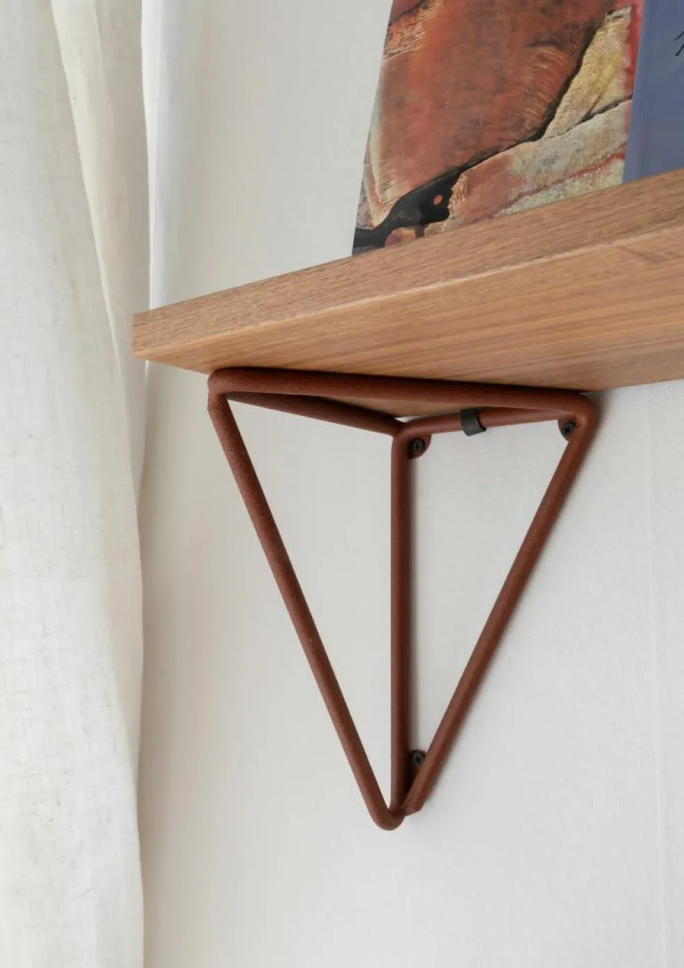 Pythagoras Shelf 80 cm, Oak