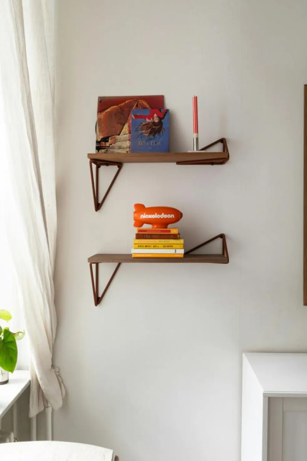 Pythagoras Shelf 80 cm, Oak