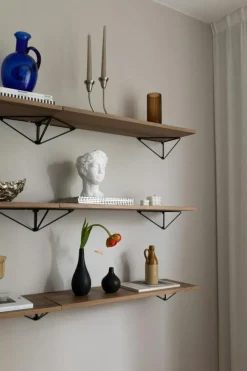 Pythagoras Shelf 80 cm, Oak