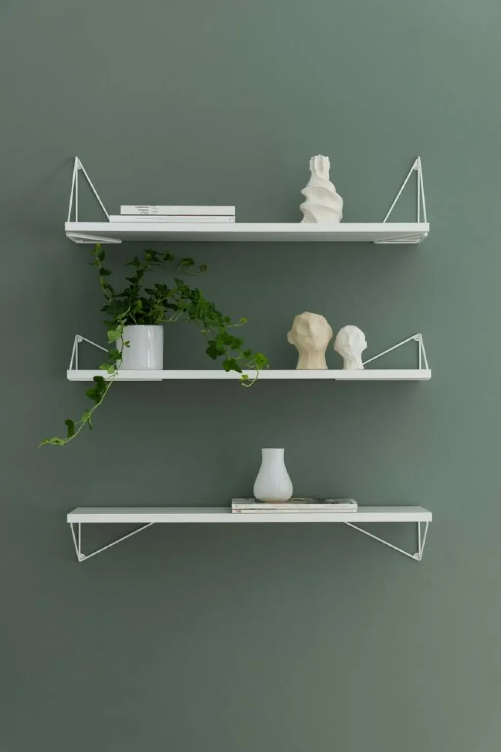 Pythagoras Shelf Set 3 Shelves, White