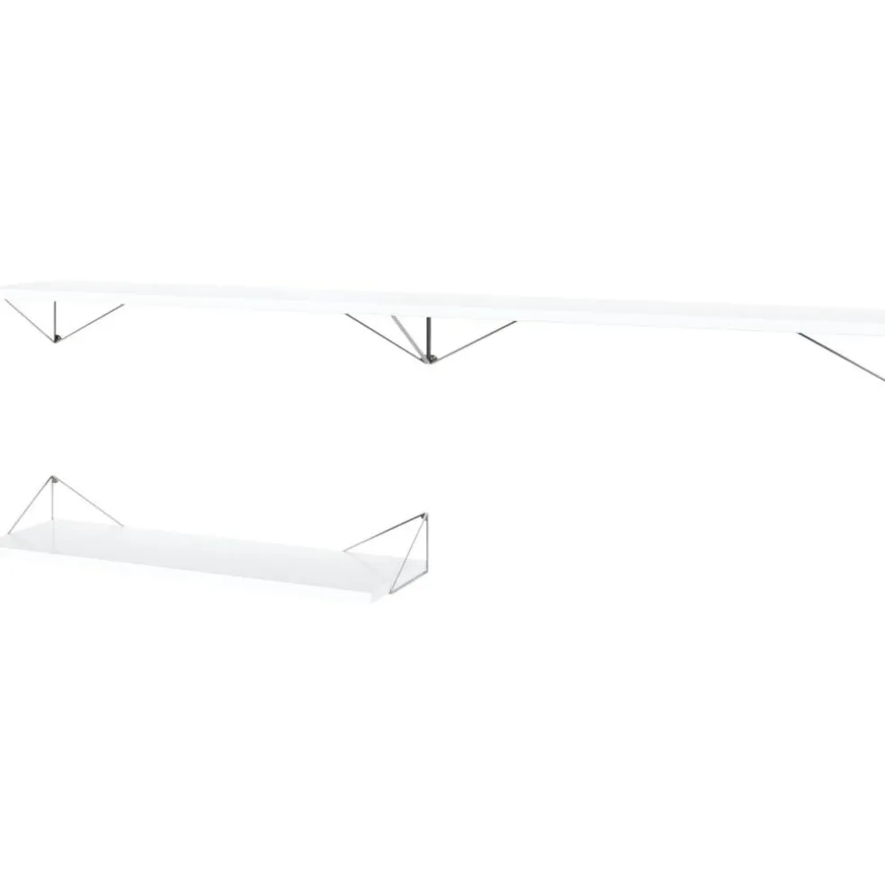 Pythagoras Shelf Set 3 Shelves, White