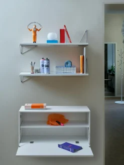 Pythagoras Shelf Set 3 Shelves, White